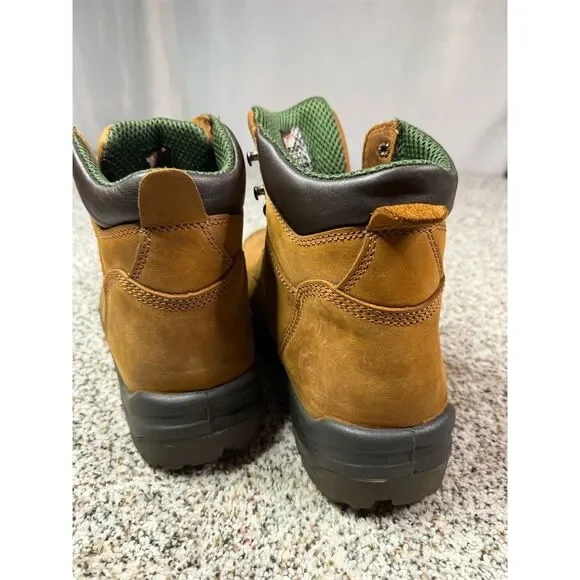 Red Wing Men's King Toe Work Boots Brown Steel Toe Size 9.5 Waterproof - Picture 9 of 11